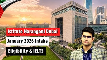 Istituto Marangoni Dubai | Jan 2026 Intake | Quick Offer | Courses | Eligibility & IELTS