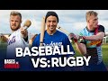 Rugby Champions Harlequins VS Baseball