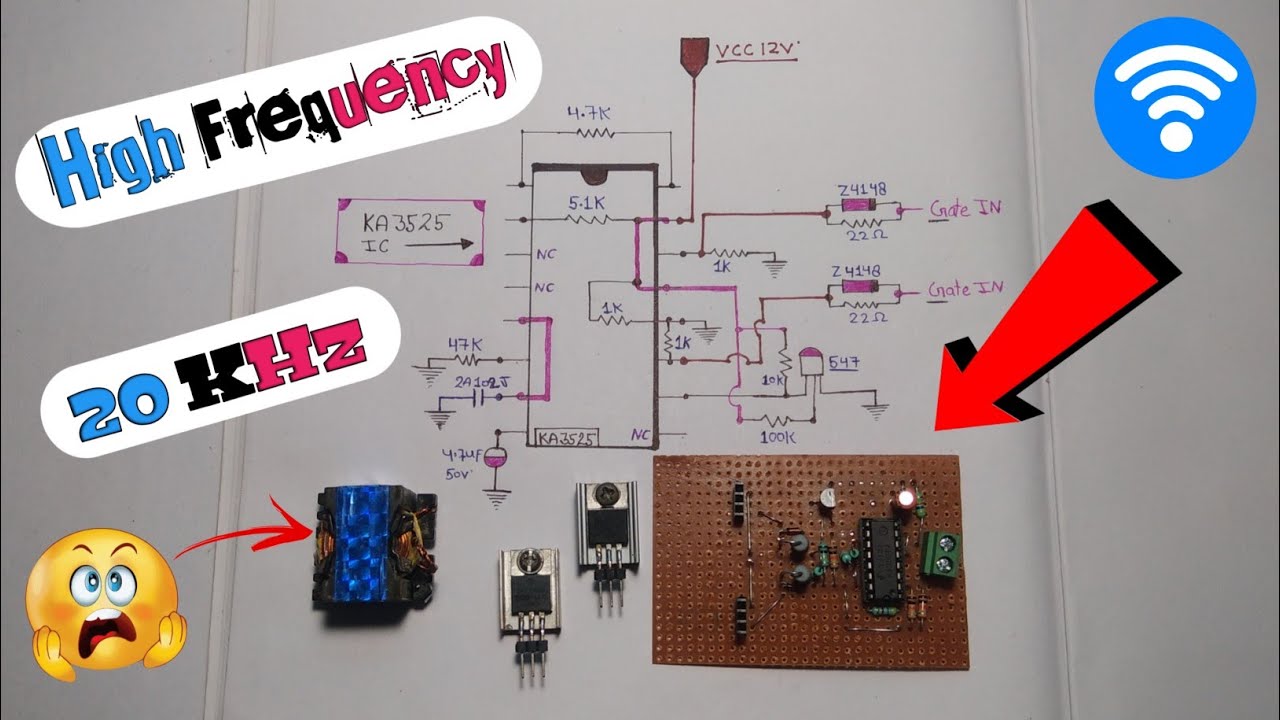 Ka3525 Sg3525 Inverter Circuit Diagram Sg3525 Inverter Circuit With - Riset