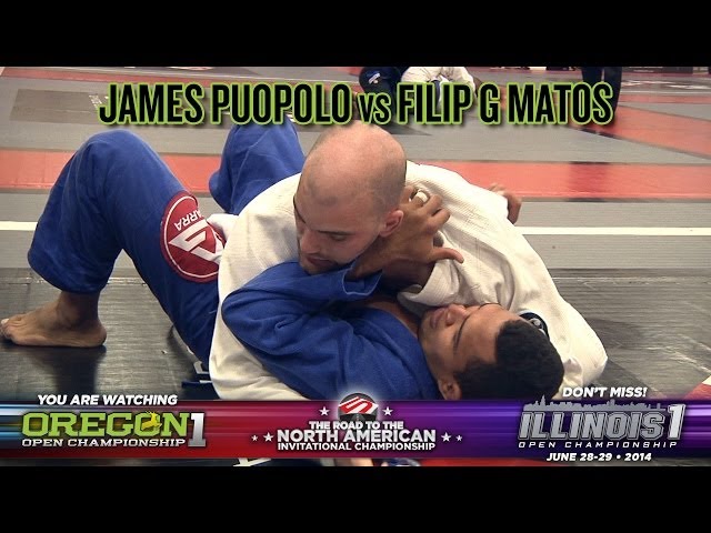 FIVE Grappling Oregon 1: James Puopolo vs Filip G Matos (Men / Black Belt / Absolute / Semi-Final) class=