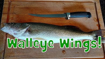Walleye Wings and Cheeks