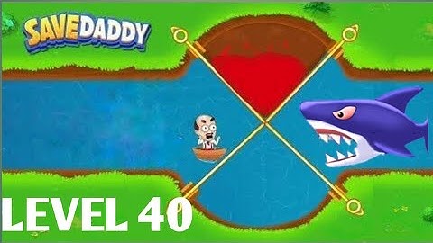Save Daddy – Pull the Pin Game -  Gameplay Walkthrough bossLevel40 (Android, iOS) #trydra #savedaddy