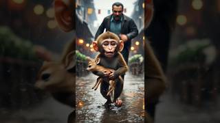 The Monkey And The Deer A True Bond बदर और हरण एक सचच बधन