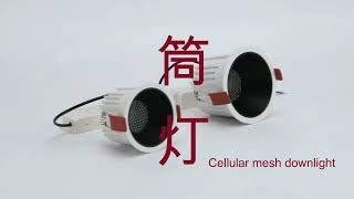 Downlight ·Cellular mesh downlight· Recessed LED Downlight