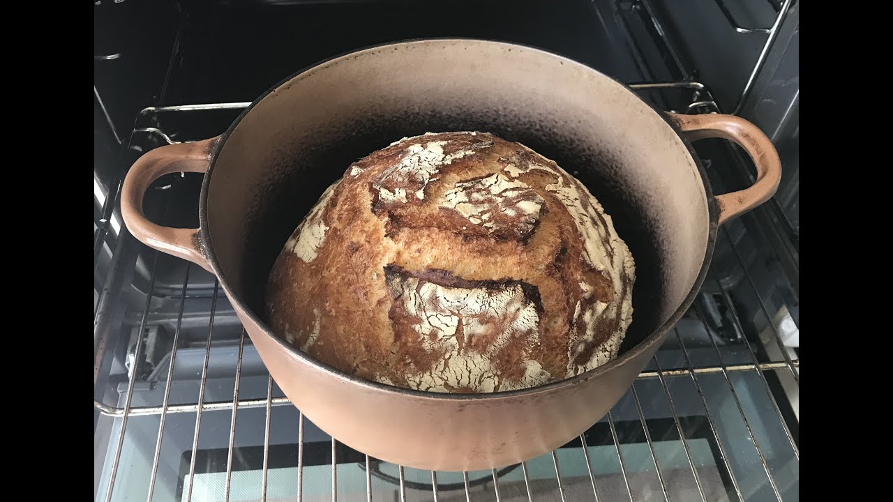 Recette du Pain en cocotte au four YouTube Recette du Pain en cocotte au four YouTube