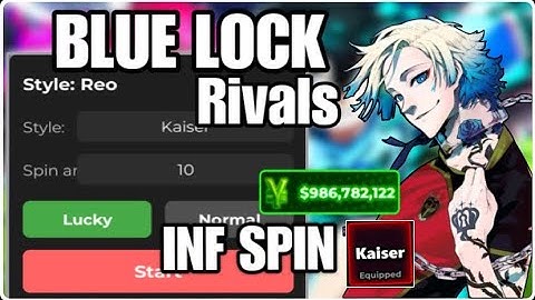 [UPD] Blue Locks Rivals iNF SPIN ( Get igaguri ) - Roblox No Key Script