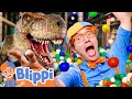 Blippi meets baby dinosaurs  blippi  educationals for kids