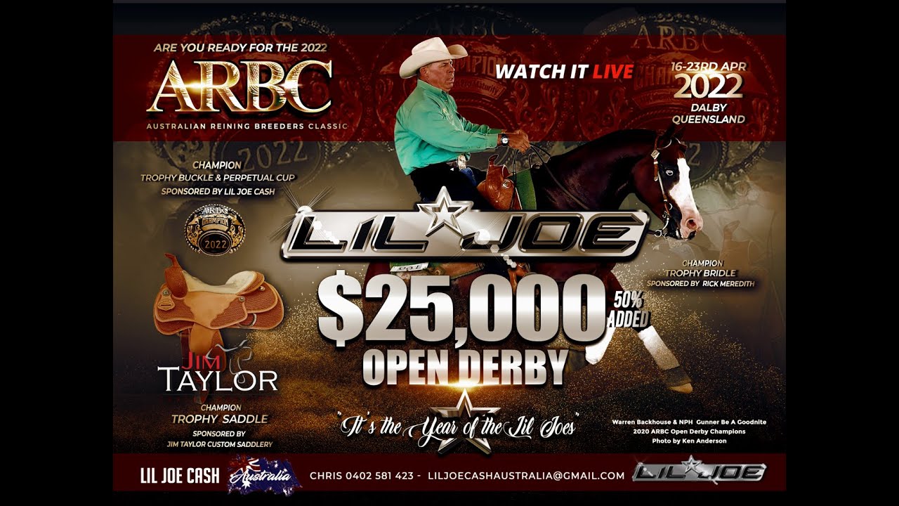2022 ARBC Lil Joe Cash OPEN Derby YouTube