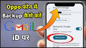 Oppo Phone Me Data Backup Kaise Kare | Phone Ka Backup Kaise Le| Backup Phone Data To Google Account