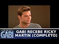 De Frente com Gabi - Ricky Martin (22/03/1998) | SBT Vídeos