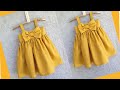 Beautiful Bow Design Frock For Baby Girl Cutting And Stitching/2 years Baby Frock Design