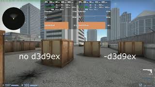 CS:GO Update 6.03.2019 тест -d3d9ex есть ли разница? высокие настройки