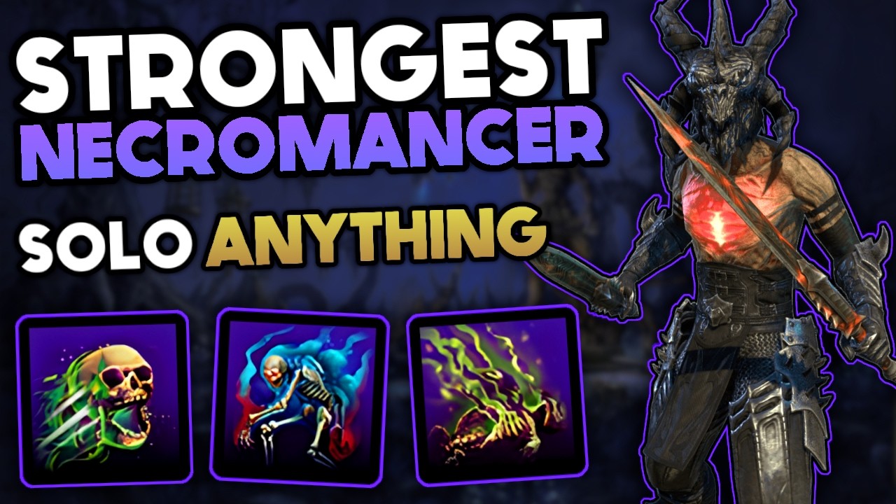 The Best Solo Stamina Necromancer Build - Solo Anything, Even Dungeons | ESO - Update 44