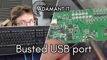 Logitech K800 USB Port Fix - LFC#371