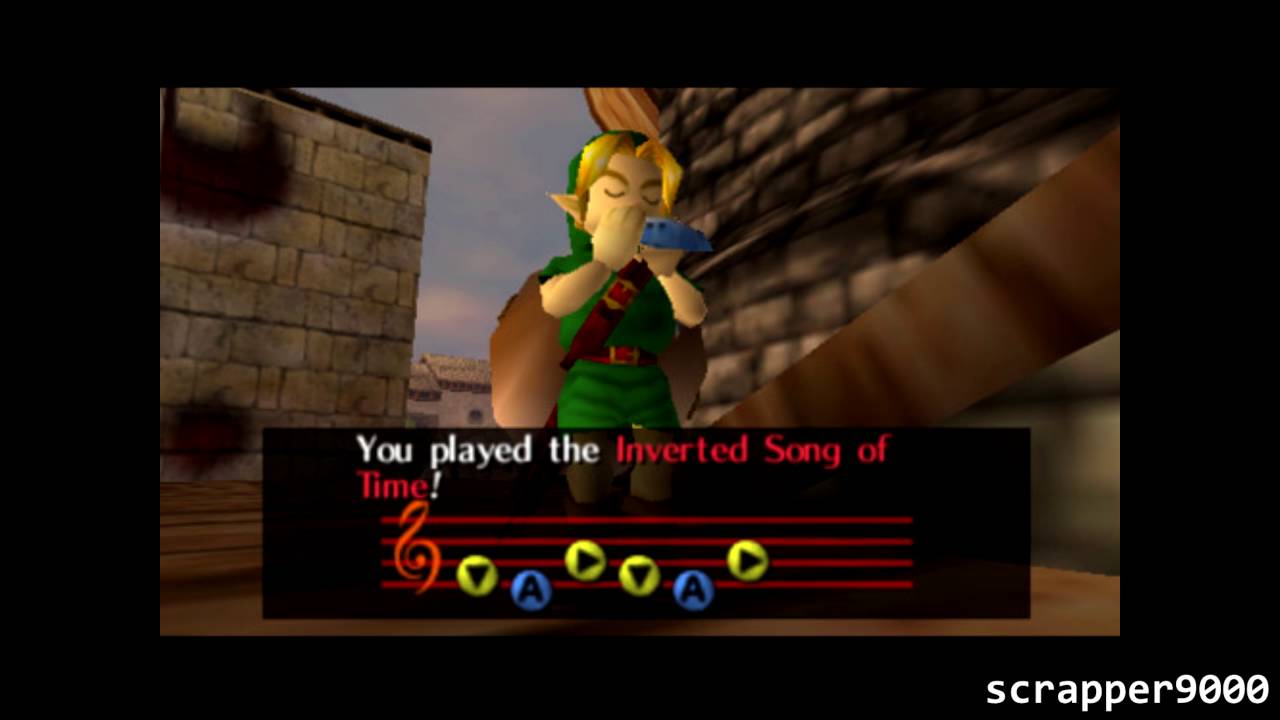 Inverted Song of Time Ocarina Extended - Majora's Mask Ultra High Quality - YouTube