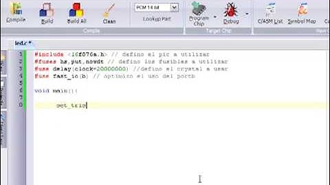 Tutorial_CCS compiler_Nº1_Blink leds