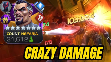 COUNT NEFARIA is Insane! - So Much Damage | MCOC