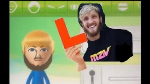 How to make a Logan Paul mii 🤦‍♂️
