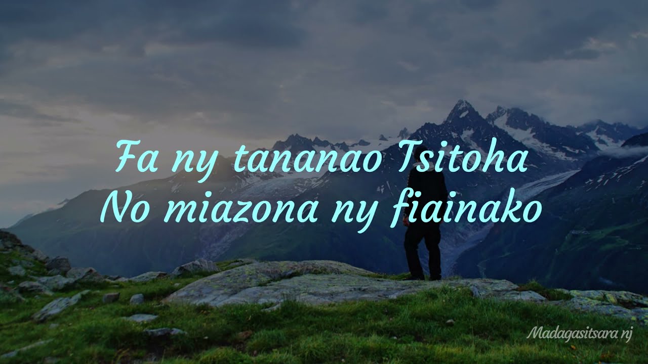 TOMPO O TIAKO FOANA  Jocelyn Ranjarison Karaoké(instrumental)