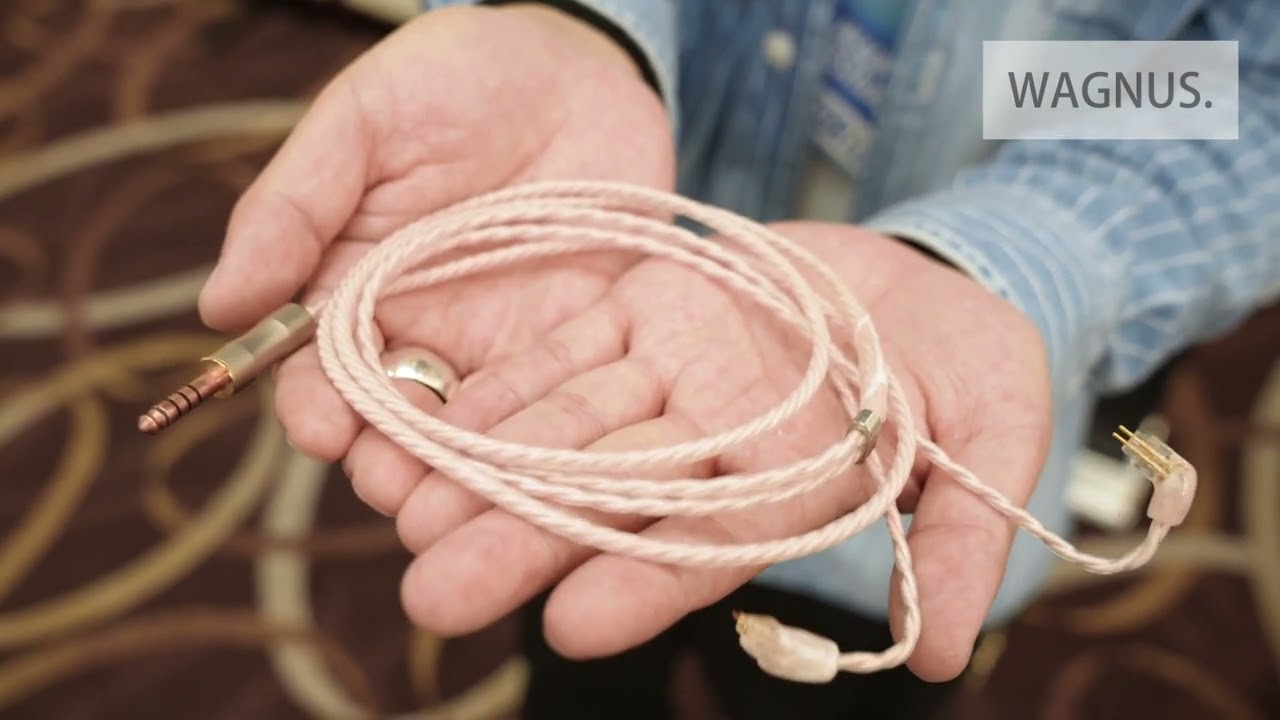Noble Audio最新カスタムIEM「SULTAN C」、WAGNUS.イヤホンケーブル