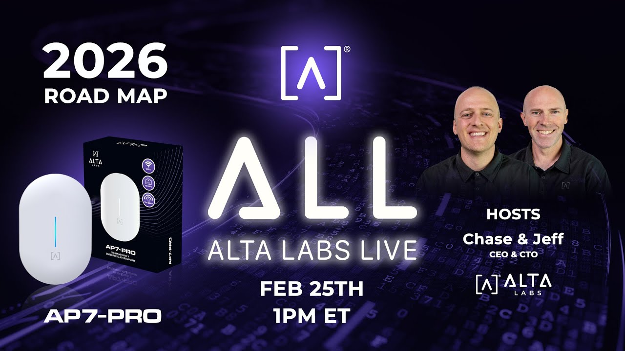 Alta Labs Live: 2026 Road Map