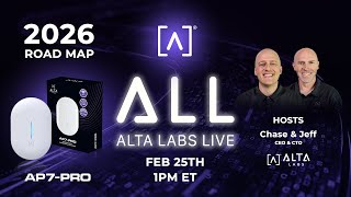 Alta Labs Live 2026 Road Map