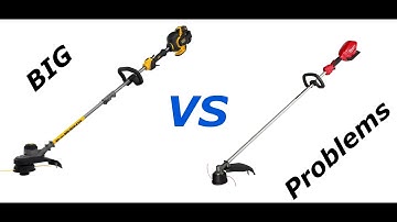 DeWalt vs Milwaukee string trimmer comparison review | Which one should you buy | DCST970X1 | 2725