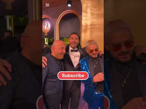 احمد عز ورامز جلال في جوي أوررد مشاهير ترند اكسبلور Viral Viralvideo Viralreels Joyawards 