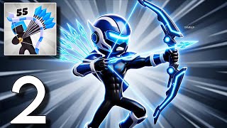 Merge Archers - Bow & Arrow - Gameplay Walkthrough Part 2 - Multiplayer Archer battle(Android & iOS) screenshot 3