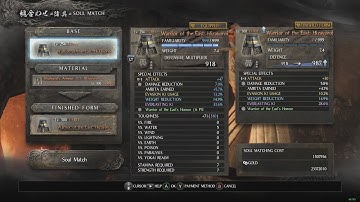 Nioh - How to save gold  when upgrading Ethereal gear to level 300 (Read description)