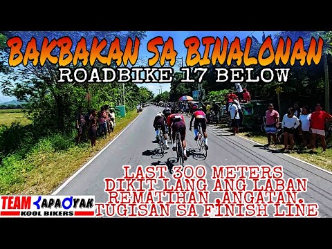 BAKBAKAN SA BINALONAN ROADBIKE 17 BELOW..SOBRANG DAMING SIKLISTA.SEMPLANGAN AGAD..HIRAP IVLOG