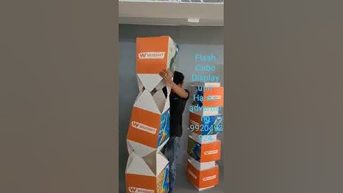 flash cube display unit(2)