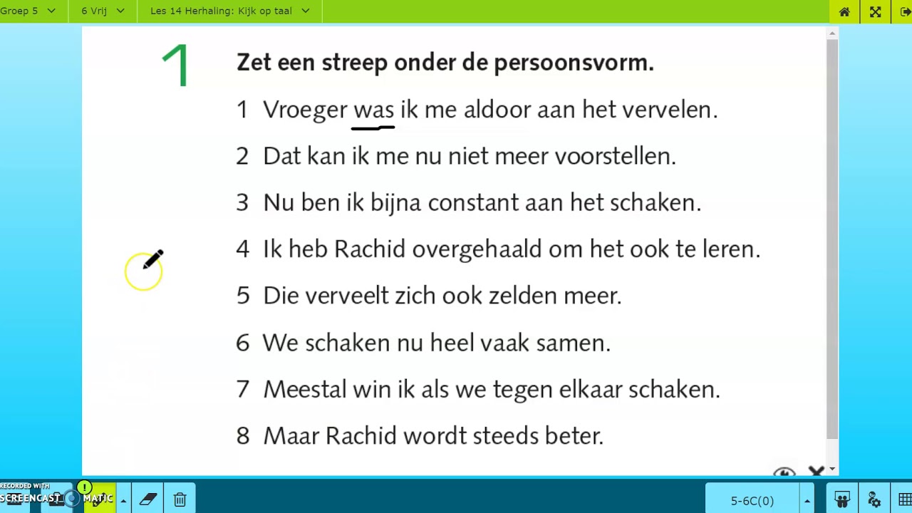 2. Hoe vind je de persoonsvorm? - YouTube