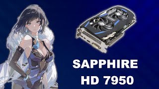 AMD RADEON HD7950 3GB - 2022 Game Tests