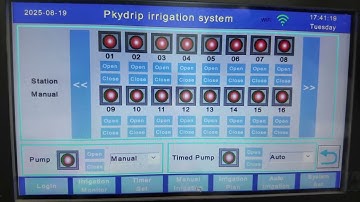 PKYDrip Smart Irrigation Controller OEM Demo | Manual, Timer, Schedule Control （2/5）