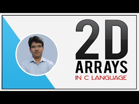 2D arrays| 2D array in C | Declaration of 2D array