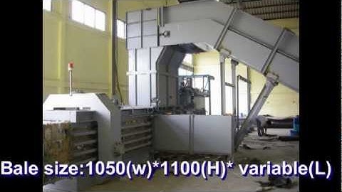 Automatic Horizontal Baling Press TB-1011 Series