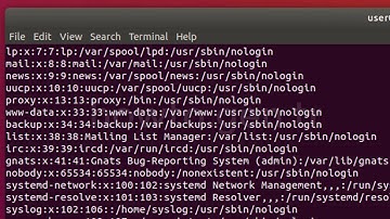 Explain /Etc/Passwd File Format In Linux