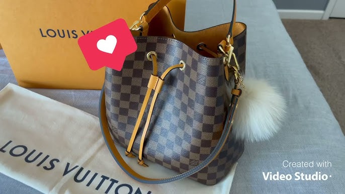 Boujie on a Budget!! Louis Vuitton Neo Noé in ebene cherry berry!!!😍 