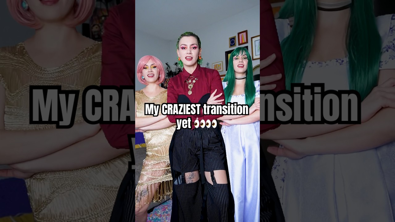 👀 which outfit from my music video is your FAVORITE?! 👀 #cosplaytransition #newmusic #musicvideo