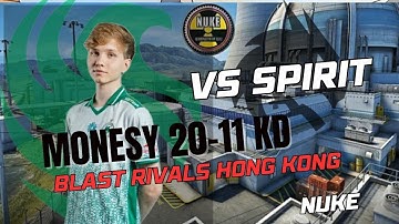 DEMO POV - m0nesy (20-11) KD VS Spirit (Nuke)  BLAST Rivals 2025 Season HONG KONG #cs2 #m0nesy #pov