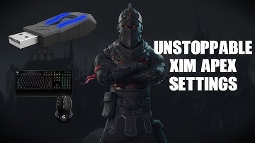 Xim Apex: Unstoppable Settings // Fortnite