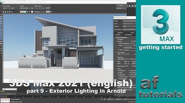 Exterior Lighting in Arnold - Getting Started in 3DS Max (part 9)