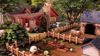 Tiny Starter Farm The Sims 4 Speed Build No Cc