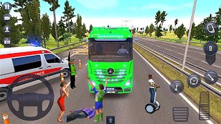 고속도로 사고의 어리석은 자동차 운전자 🚚👱 트럭 시뮬레이터: 궁극  - BEST 2021 자동차 시뮬레이터 게임 Android/IOS 게임 플레이 screenshot 2
