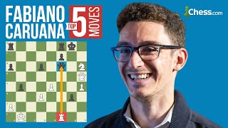 Fabiano Caruana's 5 Most Brilliant Chess Moves