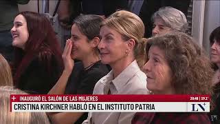 Habló Cristina Kirchner En El Instituto Patria: 