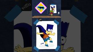 LA VACA #11 | BARTMAN #dibujoscreativos #arte #lossimpson #bart #dibujos #dibujando #como #dibujar