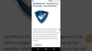 TapVPN for PC – Windows 7, 8, 10 and Mac – Free Download screenshot 2