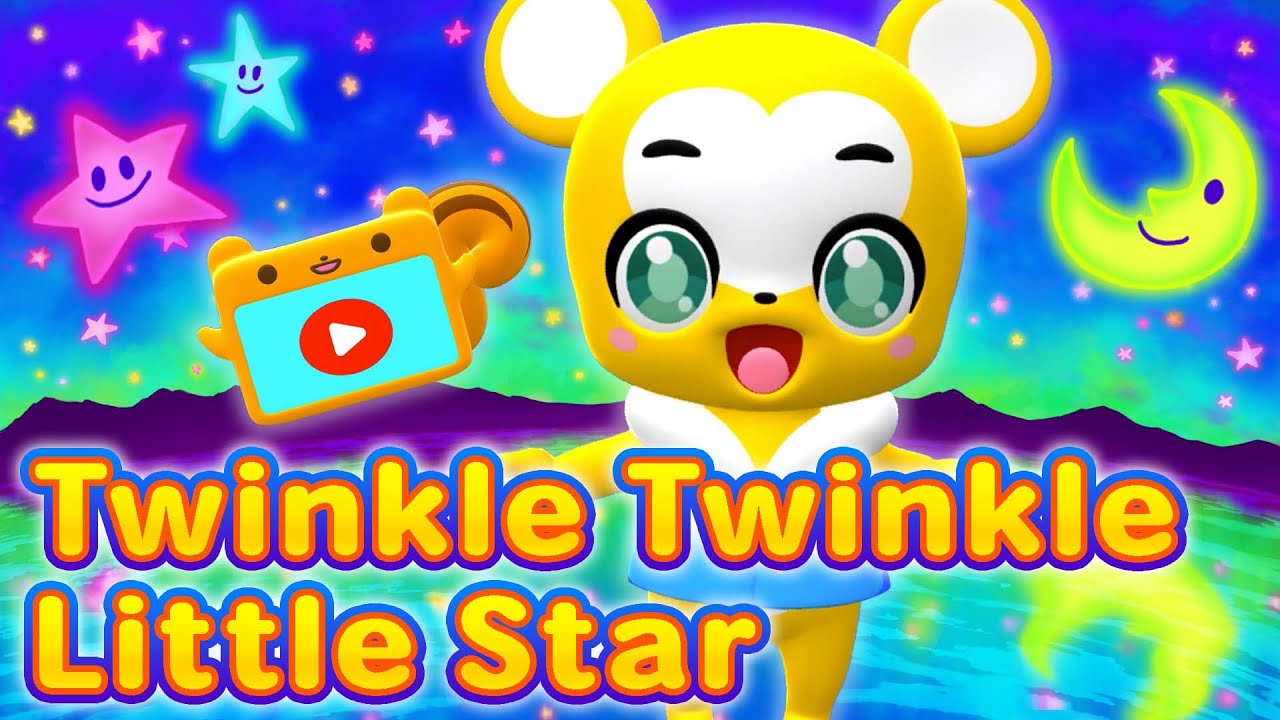 英語】Twinkle Twinkle Little Starきらきらぼし【こどものうた・キッズ・童謡・手遊び・ダンス】Japanese  Children's Song, Nursery Rhymes - YouTube